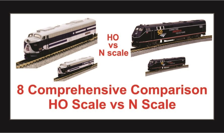 8 Comprehensive Comparison HO Scale vs N Scale Model Train Layouts